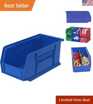 Durable Stackable Plastic Storage Bins for Effective Garage &amp; Craft Orga... - $82.49