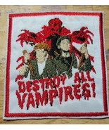 The Lost Boys - Destroy All Vampires - Movies -  Iron On Patch       10467 - £6.13 GBP