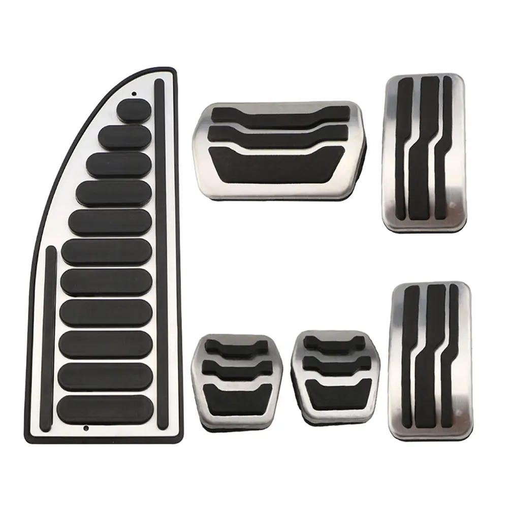 Stainless Steel AT MT Car Pedal Gas Brake Pedals Cover for Ford Focus 2 ... - $13.58+
