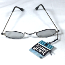 Vintage 70s Foster Grant Sunglasses Metal FF77 Smokey Lens Made USA Style 3024 - £26.75 GBP