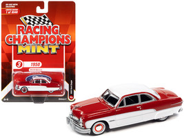 1950 Ford Coupe Red and White &quot;Racing Champions Mint 2022&quot; Release 2 Limited Edi - £15.15 GBP