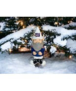 Team Sports America NFL New York Giants Football Garden Gnome Christmas ... - £10.93 GBP