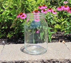 1 Gallon Anchor Hocking Large Clear Glass Screw Top Jar Container - £11.57 GBP