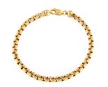 5mm Women&#39;s Bracelet 10kt Yellow Gold 414385 - £384.07 GBP