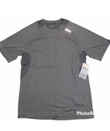 Asics Mens Small Favorite Short Sleeve Athletic Tee Top Gray NWT MR1684-36 - £8.95 GBP