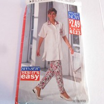 Misses Pants and top Butterick Pattern 6123, size 6-14 - £4.15 GBP