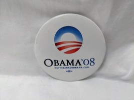 2008 Obama Biden 08 Pinback Tigereye Design 2&quot; - £31.15 GBP