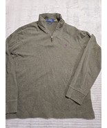 Polo Ralph Lauren Estate Rib Sweater! Olive Green  1/4 Zip Pullover Size S - $418.90 MXN Polo Ralph Lauren Estate Rib Sweater! Olive Green  1/4 Zip Pullover Size S - $418.90 MXN