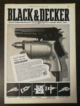 Vintage 1938 Black & Decker Holgun Full Page Original Ad 1221 - £5.19 GBP