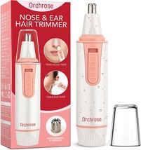 Nose Hair Trimmer for Women, Professional Painless Ear and, Battery Included - £23.46 GBP