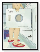 Puma Clothing &amp; Shoes Nude Elliot Print Ad 2003 Magazine Advertisement Art - $180.80 MXN
