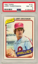 1980 Topps Larry Christenson #161 PSA 8 P1358 - £7.79 GBP