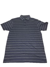 Callaway Premium Polo Shirt Adult Small Blue White Stripe Short Sleeve Golf - $283.44 MXN
