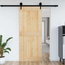 Door NARVIK 95x210 cm Solid Wood Pine - £133.08 GBP