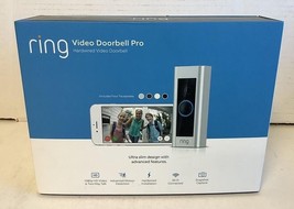 Ring Video Doorbell Pro Smart Wi-Fi Hardwired Video Doorbell R8VRP6-0EN0 - £71.42 GBP