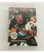 Pro set trading card pack Pittsburgh penguins Jaromir Jagr Mario Lemieux - $848.21 MXN