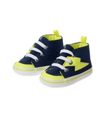 NWT Gymboree  Baby Boys Bolt Dinosaur High Top Crib Shoes Sneakers Boat ... - €4,76 EUR
