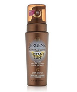 Jergens Natural Glow Instant Sun Sunless Tanning Mousse, Deep Bronze, 6 oz - $14.95