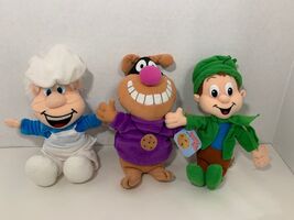 General Mills Breakfast Pals plush beanie lot Lucky Charms Cookie Crisp ... - $10.29