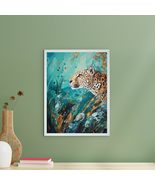 Sowpeace Canvas Wall art Harmony: Find Your Abstract Leopard wall decor,... - £46.28 GBP
