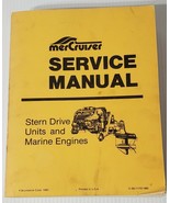 Mercury Mercruiser Stern Drive Units &amp; Marine Engines Service Manual OEM... - €84,21 EUR