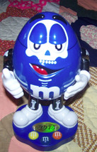 candy dispenser holiday theme { m&m blue} - $19.80