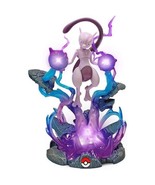 Jazwares Pokemon Deluxe Collector LED Figure 13&quot; Mewtwo - PKW0082 - £109.51 GBP