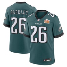 New Saquon Barkley Home Eagles Green Super Bowl LIX Football Jersey - Philly - £38.60 GBP