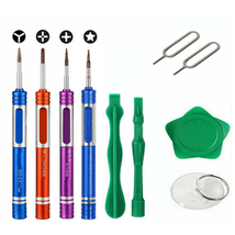 Phone Fix Repair Opening Pry Tools Screwdriver Kit Set Cell iPhone X XR XS 8 7 6 - £4.60 GBP