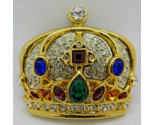 Swarovski Regal Crown Brooch Rhinestone and Pave - $197.01