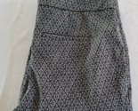 Chicos Black &amp; Silver Geometric Pants Size 1 (size 8) - $14.84