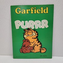 Vintage 1978 Garfield PURRR Pooky Bear Jim Davis Mead Green Portfolio Fo... - $14.75