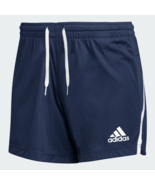 Adidas Team Issue Knit Shorts Womens Size Small Navy Blue/White HC0685 - €16,66 EUR