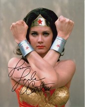 ** Lynda Carter Signed Poster Photo 8X10 Rp Autographed Wonder Woman - £15.97 GBP