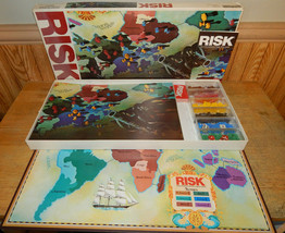 Risk Board Game Vintage 1993 The World Conquest Game Complete - $29.38