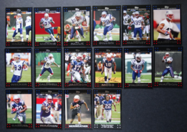 2007 Topps New England Patriots Team Set of 16 Football Cards - £7.83 GBP