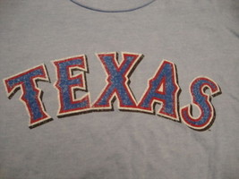 Texas Rangers baseball mlb Distressed throwback T Shirt M - £10.11 GBP