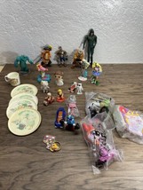 Lot of 20+ McDonalds Toys Action Figures Disney Barbie Flintstones CPK KG - $376.79 MXN