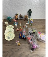 Lot of 20+ McDonalds Toys Action Figures Disney Barbie Flintstones CPK KG - $376.79 MXN