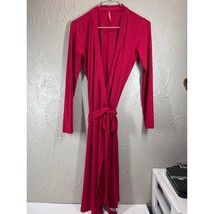 Ruby Ribbon Womens Wrap Dress Shawl Collar Belted Evening Midi Formal Si... - $557.80 MXN