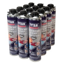 Tytan Extreme Temp Pro Foam Sealant 24oz Case of 12 - £92.21 GBP