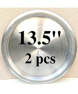 13.5&#39;&#39; Kunefe Plate 2 PCS FULL Aluminium Tray Kunafa Konafa Kadaifi Kunafeh - €34,53 EUR
