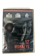 12 Monkeys Special edition DVD Bruce Willis, Brad Pitt pre-owned - $5.39