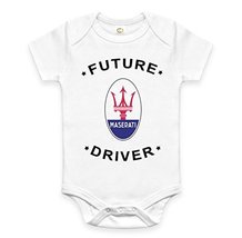 Bespoke Souvenirs Rare New Future Mazerati Driver Auto Baby Clothes Funn... - £15.92 GBP
