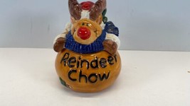 Reindeer Chow Jar - £12.62 GBP
