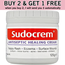 Buy 2 Get 1 Free | Sudocrem 125g Sudocream Antiseptic Healing Cream Nappy Rash - £26.73 GBP