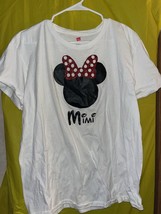 Disney &quot;Mimi&quot; Minnie Mouse Tee Women&#39;s XL - £7.65 GBP