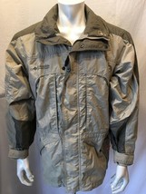 Columbia Men&#39;s Full Zip Beige Long Sleeve Jacket Size Small - $19.80