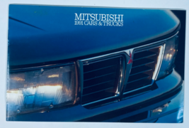 1991 Mitsubishi Cars &amp; Trucks Dealer Showroom Sales Brochure Guide Catalog - $9.45