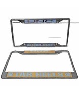 UNC Tarheels License Plate Frames Metal University North Carolina Lot Of... - €17,28 EUR